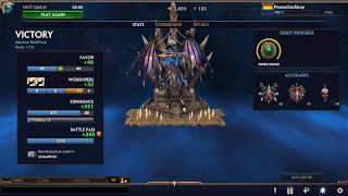 Chernobog Galactic Void Victory Screen - Squishymain Peanutsackboy