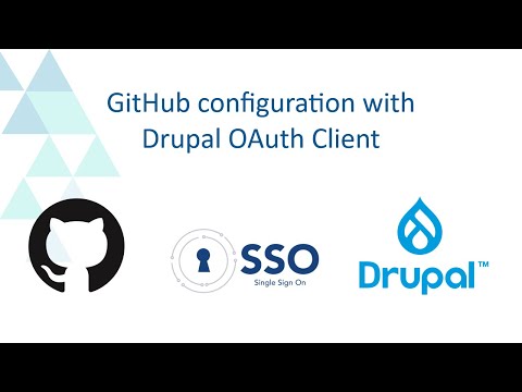 GitHub Single Sign-On ( SSO ) | Log in to Drupal |  Drupal SSO |  Login using GitHub