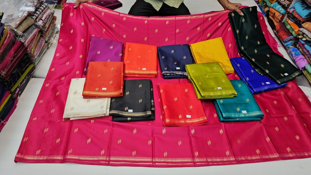 PremiumViscose silk# saree chikapet Bangalore 