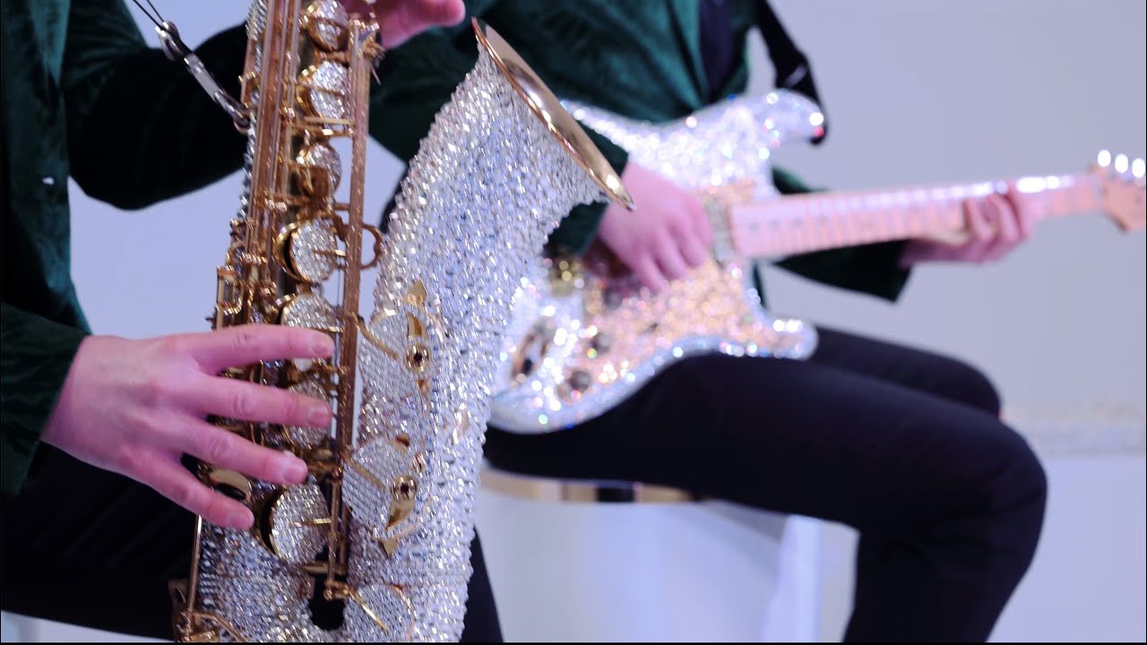 Acoustic duo featuring a saxophone