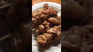 Шашлык из курицы на сковороде ппрецепты вкусноилегко куриноебедро нежныйшашлык сочныйвкус