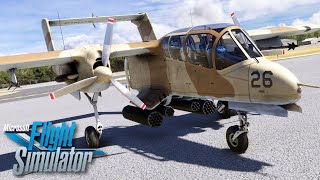AzurPoly OV-10 Bronco - First Look Review! - MSFS.