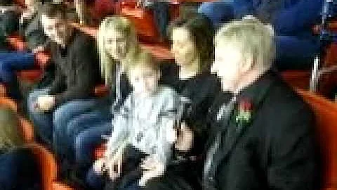 Casey's Interview at the OKC Baron's Hockey Game