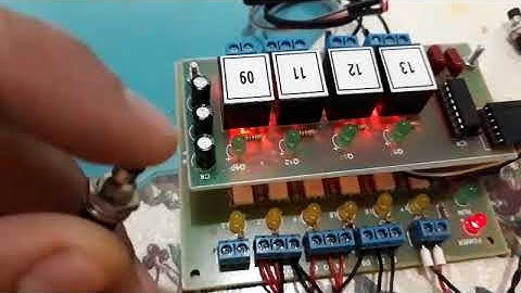 Limpiador de inyectores con Arduino Nano