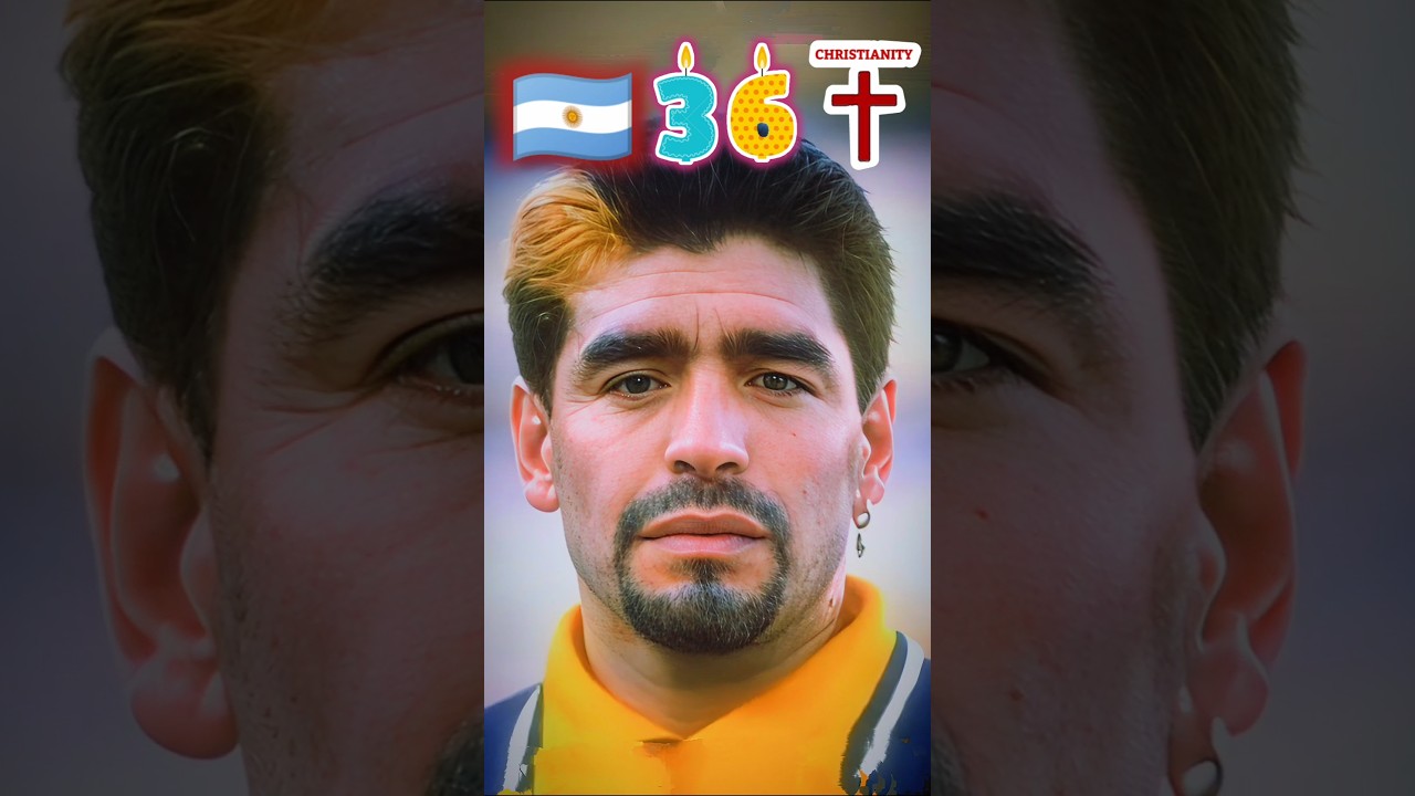 Diego Maradona Before and Now 2025 