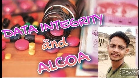 DATA INTEGRITY AND ALCOA Interview questions mostly asked