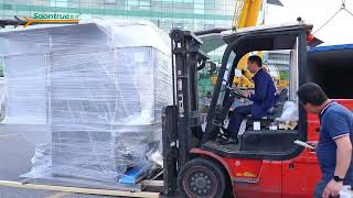 4 Units 8-Lane Liquid Packaging Machine Shipping to Thailand | Soontrue