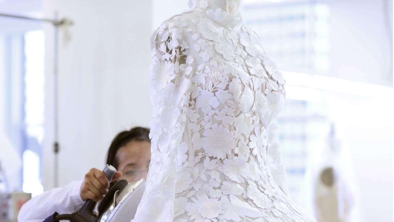 The Making Of: Paris Hilton's Wedding Gown