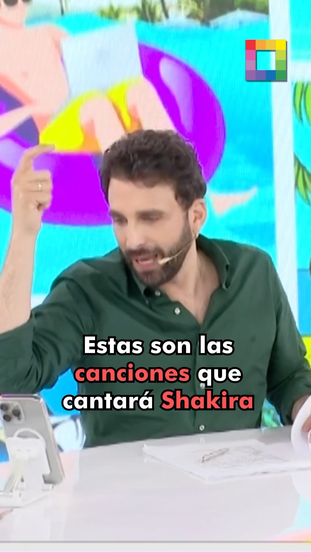Rodrigo nos contó algunos detalles de las canciones que cantará Shakira.#AmorYFuego #Shakira