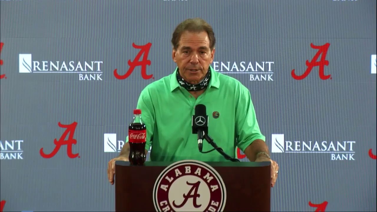 Coach Saban's Monday Press Conference - YouTube