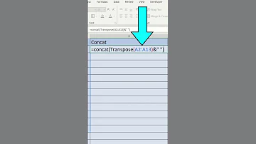 Excel Concat Function Flaw FIXED Shorts 