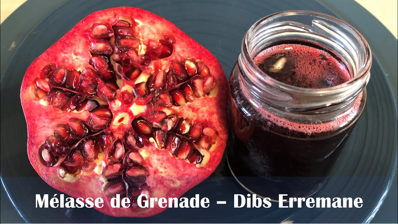 Mélasse de grenade ou Dibs erremane - La recette. 