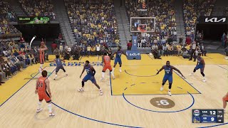 NBA 2K23 curry buzzer beater