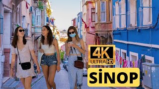 SİNOP ŞEHİR MERKEZİ TURU | 4K Sinop Sokakları | SİNOP/ TURKEY Resimi