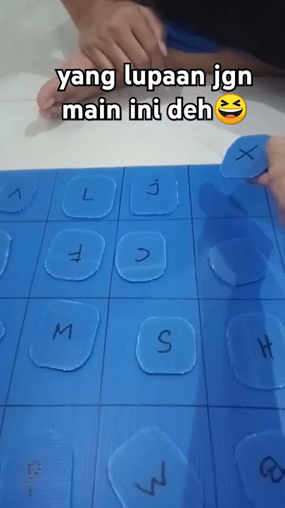 kalau pelupa jangan mainin ini ya😁
