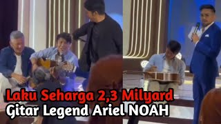 Download lagu 2,3 Milyard Gitar Legend Ariel NOAH Berhasil Di Lelang Saat Bersama The Dudas Balik Papan.... 