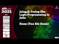 Julog.jl: Prolog-like Logic Programming in Julia | Xuan (Tan Zhi Xuan) | JuliaCon 2021