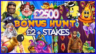 £2500 Bonus Hunt on £2+ Slot Stakes | SpinItIn.com