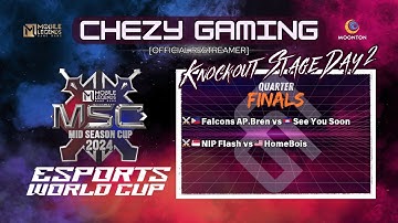 Esports World Cup: MLBB MSC 2024 | Knockout Stage | Official RESTREAM | Day 2