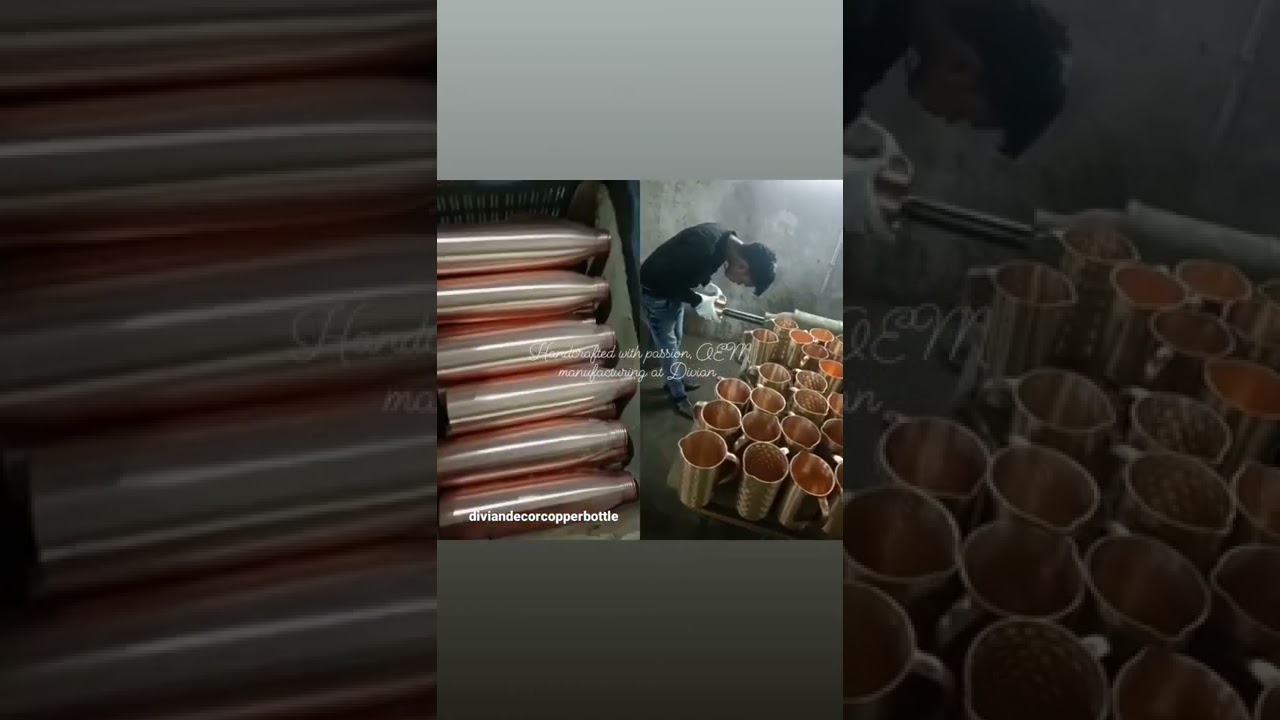 Copper Water Bottle Manufacturers, Copper Glass Wholesalers And Suppliers, Moradabad