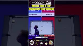 Mosconi Cup: Match 12 - Rack 3 #pool #9ball #sports #billiards #shorts #reels #video #usa #svb #live