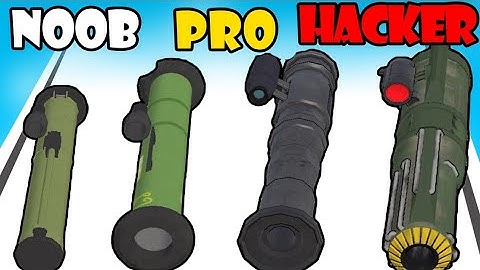 NOOB vs PRO vs HACKER - Rockets Stack PART 3 | Gameplay Satisfying (Android,iOS)