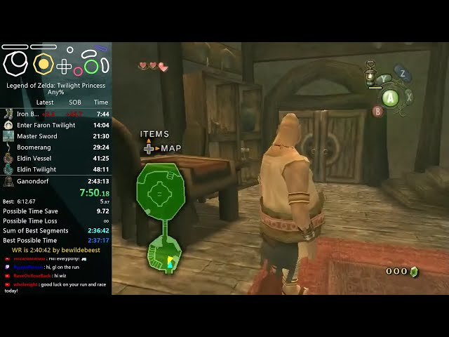 Twilight Princess Any% race with jeezhs for Wolfdash !wd5 - YouTube