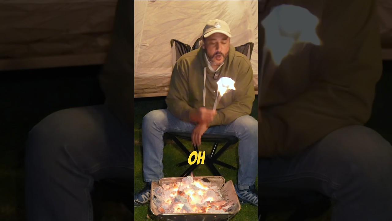 Campfire S’mores First Time 