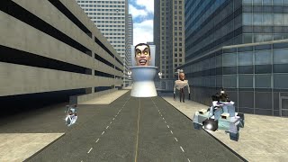 4 Saw Skibidi , G Man Skibidi Toilet In City Garrys Mod