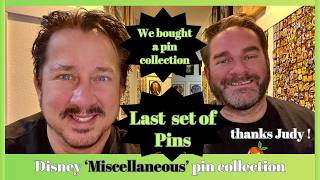Disney Pin Collection - Last group of Pins from Purchased Pin Collection #disney #disneypins #pins