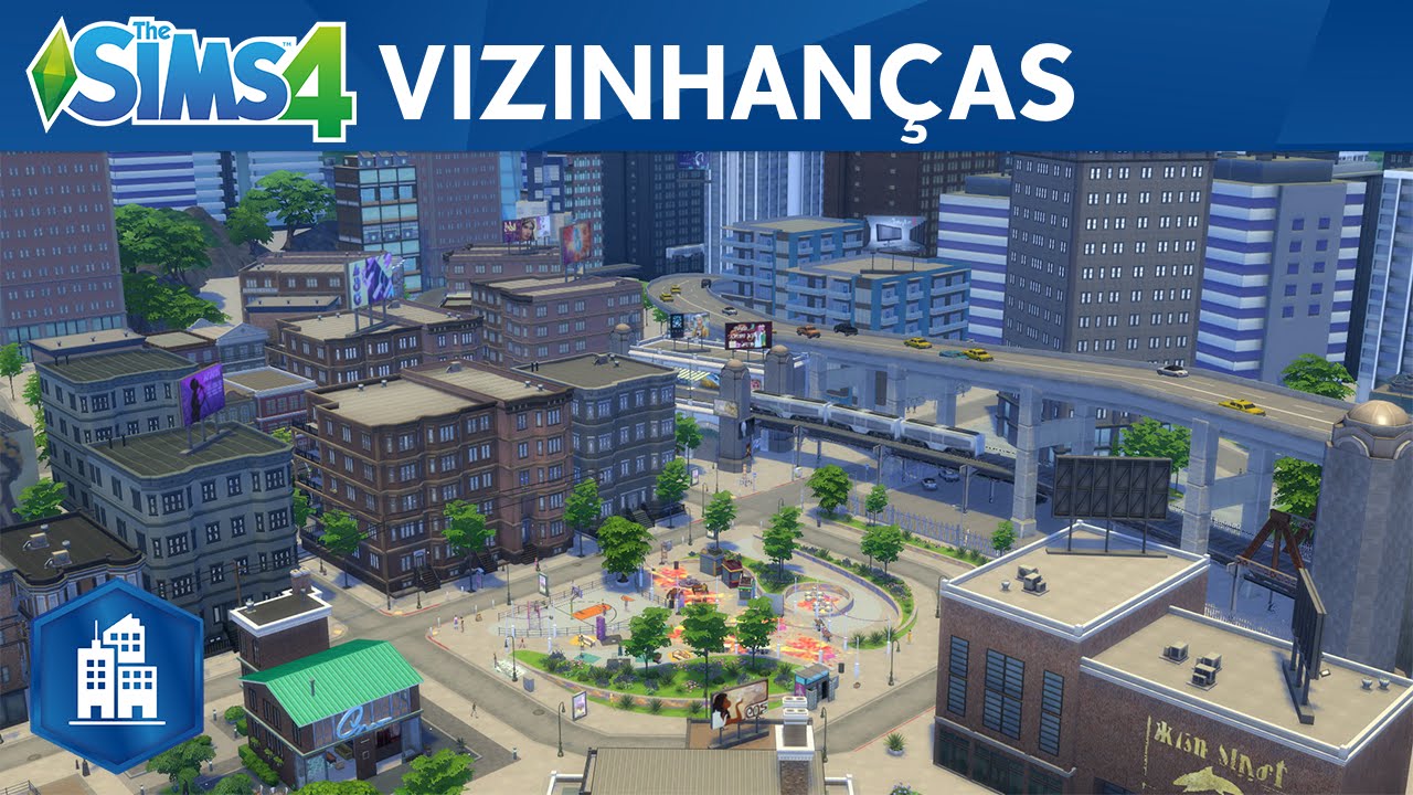 The Sims 4 Vida na Cidade: Trailer Oficial das Vizinhanças