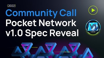 Pocket Network v1 0 Spec Reveal