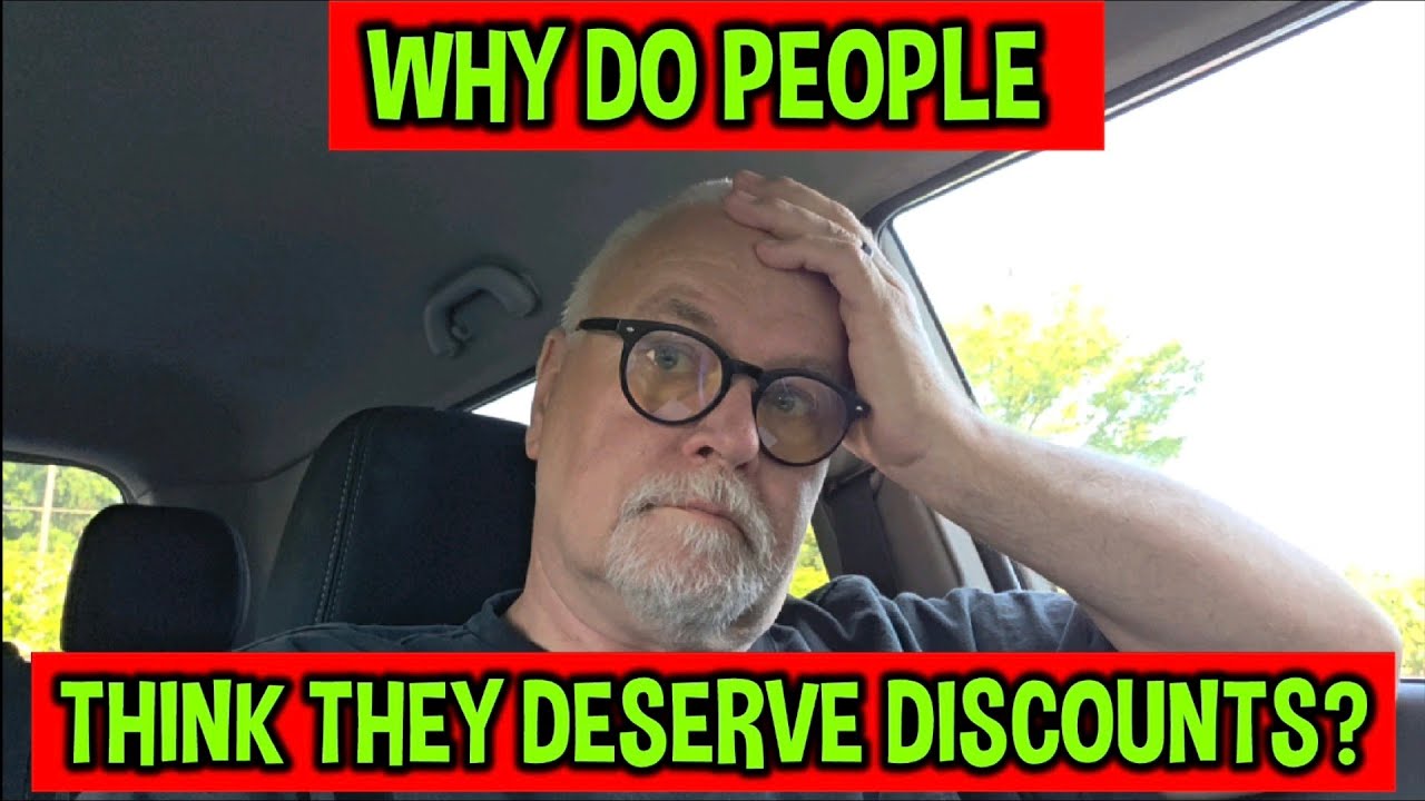 Customers Think We Should Give Them Discounts! But Why?