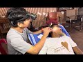 ASMR message ear cleaning 