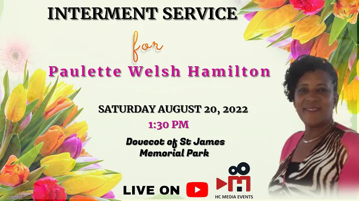 Interment Service for Paulette Welsh Hamilton