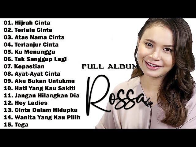 ROSSA 2024 - [ FULL ALBUM TERBAIK 2024 ] 20 LAGU INDONESIA TERPOPULER SEPANJANG MASA|| TERLALU CINTA class=