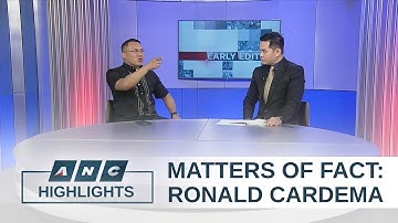 Cardema eyes impeachment complaint vs. poll commissioner Guanzon | Matters of Fact
