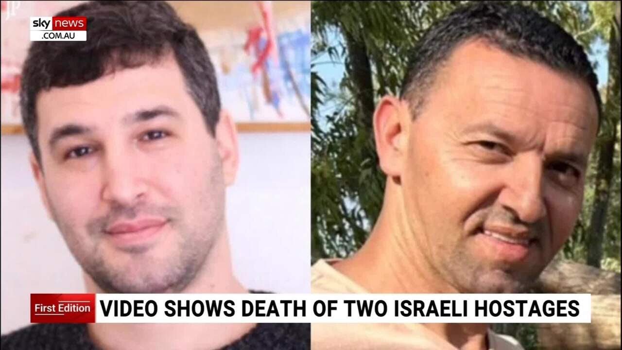 Death of two Israeli hostages shown in video released by Hamas