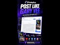 SHOCKING - How Often Does Gary Vee Recommend Posting to Social Media?