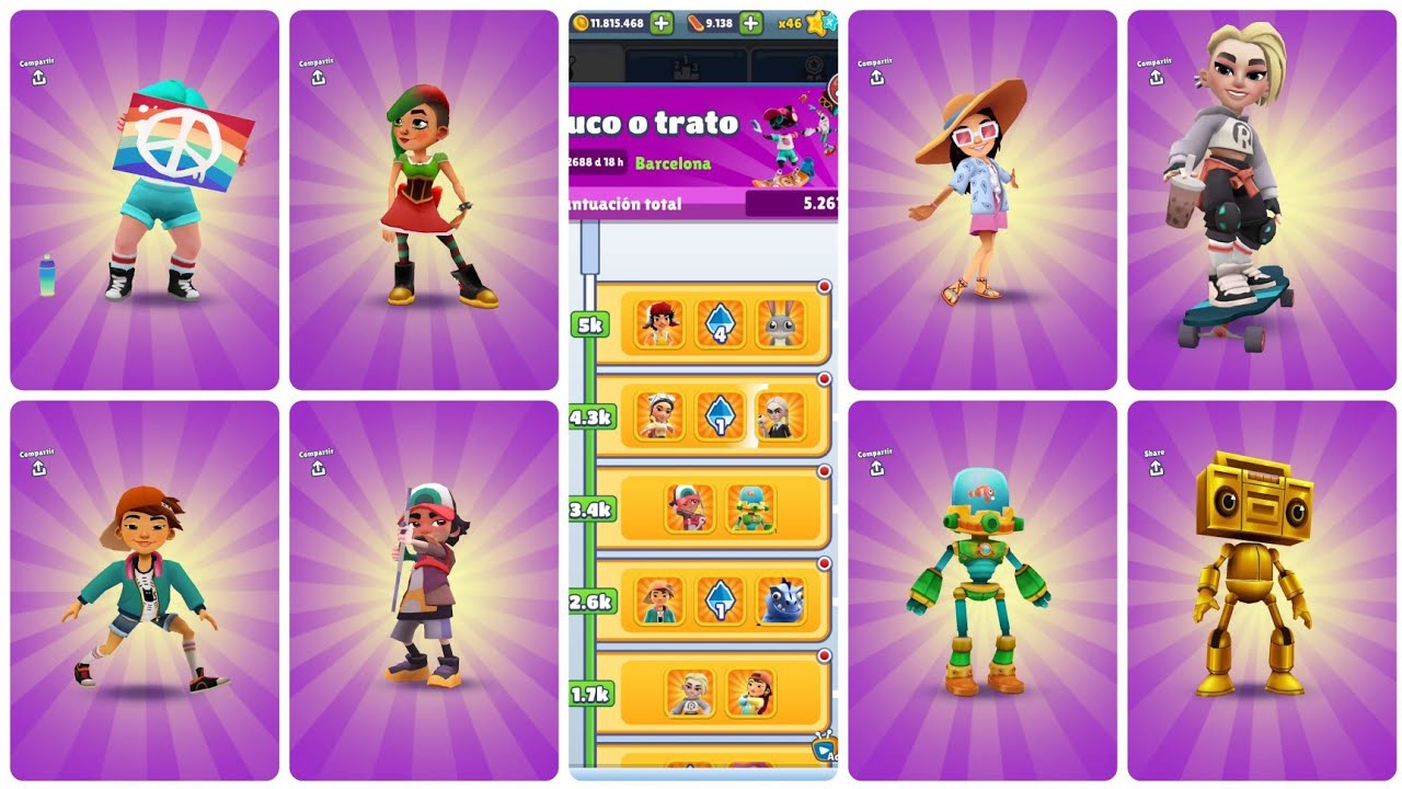 how to get all the skin in subway surfers - Free