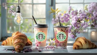 【スタバカフェ𝐁𝐆𝐌 - 5月のスターバックスの音楽~ Instrumental Starbucks Summer -スターバックスの絶品コーヒーを飲む -ジャズ音楽が朝の疲れを癒します。