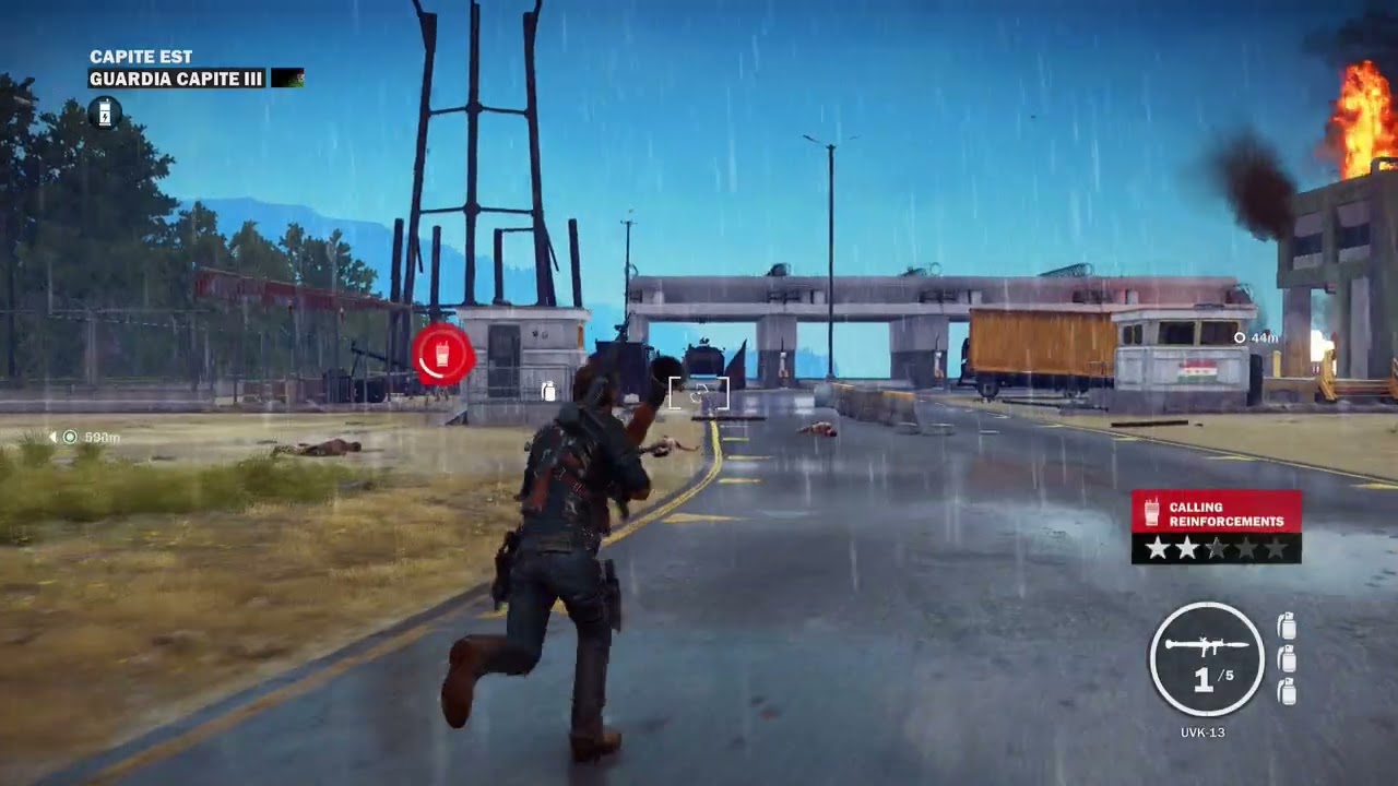 Just Cause 3 PS4 with cheats   GUARDIA CAPITE III