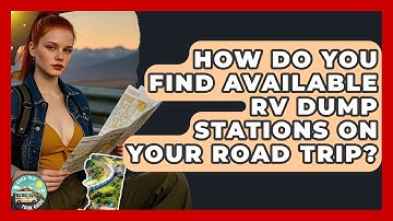 How Do You Find Available RV Dump Stations On Your Road Trip? - Road Trip Tour Guide