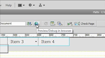 How to Make a Dropdown Menu in Adobe Dreamweaver CS4 Professional