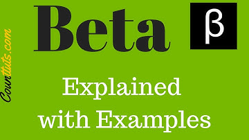 Beta Coefficient | Explained with Examples