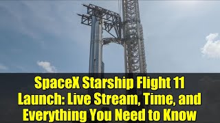 SpaceX Starship Flight 11 Launch: Live Stream, Time, and Everything You Need to Know