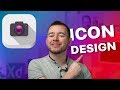 Designing a Camera Icon in Adobe XD