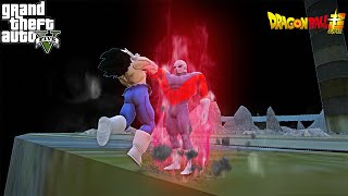 GTA 5 - Vegeta vs Jiren | DBZ Mods | Tournament of Power Fight Pt. 2