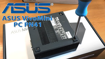 ASUS VivoMini PC PN41 - Disassembly, SSD, RAM Upgrade ASMR