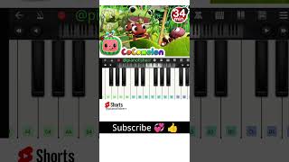 Row Row Row Your Boat - Easy Piano Tune #shorts